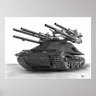Poster M50 Imagem do tanque Ontos