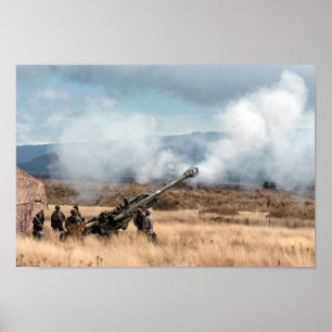 Poster M777 155mm Howizter