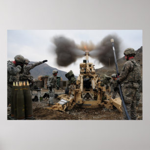 Poster M777 Howitzer