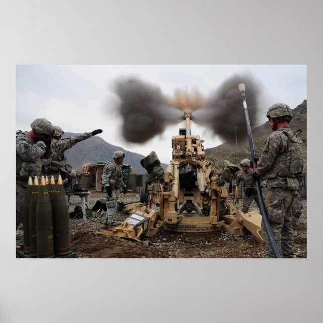 Poster M777 Howitzer (Frente)