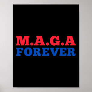 Poster M.a.g.a. Para Sempre