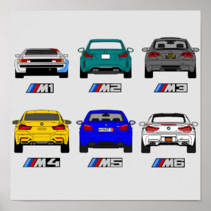 Poster M-Séries de BMW