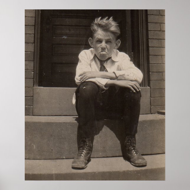 Poster má atitude (Frente)