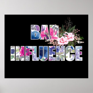 Poster Má Influência 
