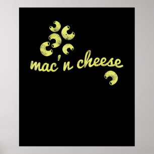 Poster Mac n presente divertido de chef