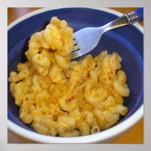 Póster Mac & queijo