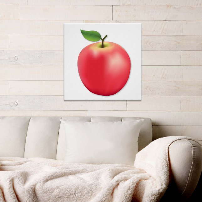 Póster Maçã (Pink Lady Apple Poster. 
It’s Apple Time! An original drawing from my garden. )