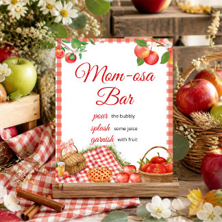 Poster Maçã dos Nossos Olhos Bebê de Outono | Barra Mom-o