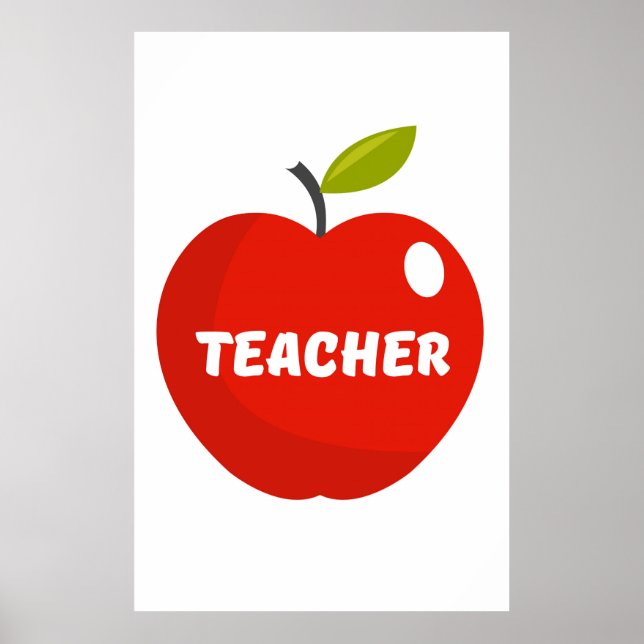 Poster Maçã dos Professores (Frente)