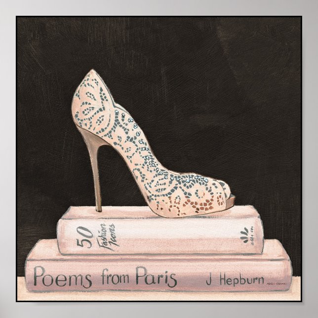 Póster Maçã Selvagem | Moda Elegante de Alto Céu (Frente)