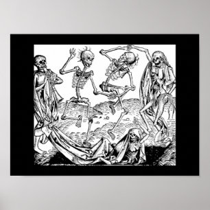 Poster macabramente da dança