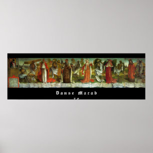 Póster Macabramente de Danse