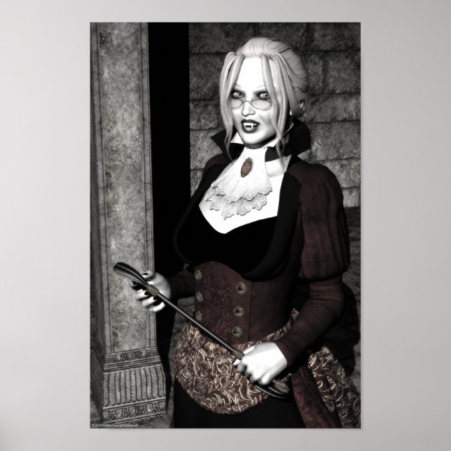 Poster Macabre Mistress Gothic Vampire (Frente)