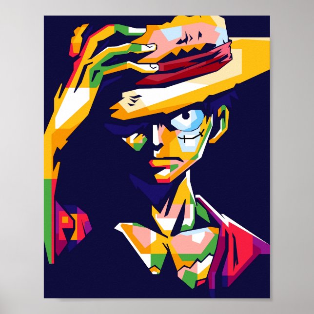 Poster Macaco D (Frente)