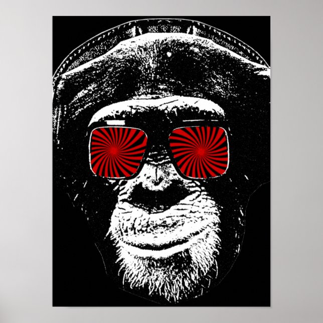 Poster Macaco engraçado (Frente)