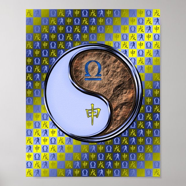 Poster Macaco Libra e Terra (Frente)