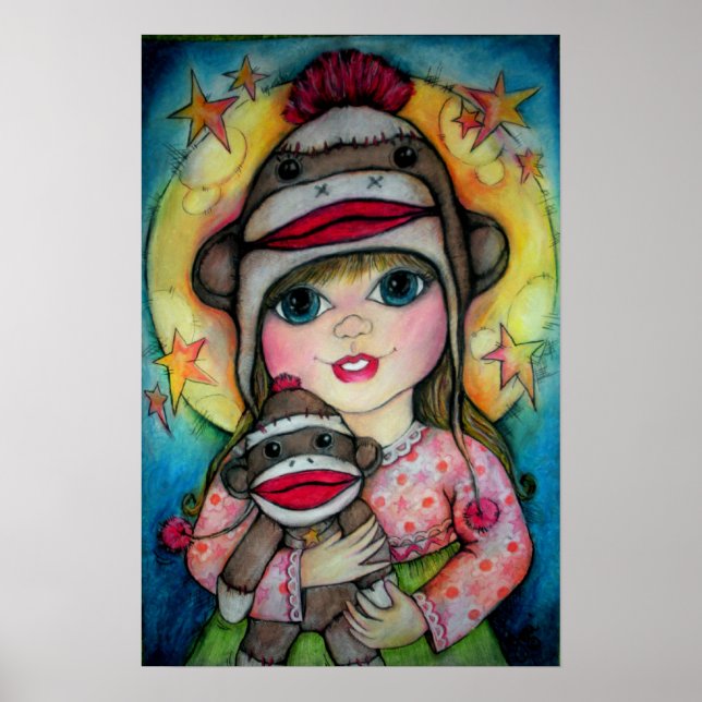 Póster Macaco Sock Ver, Macaco Do (Frente)