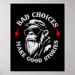Poster Macacos com más opções fazem boas histórias (nas c