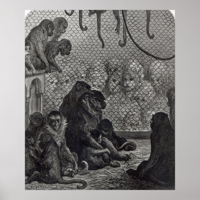 Póster Macacos de Londres (Frente)