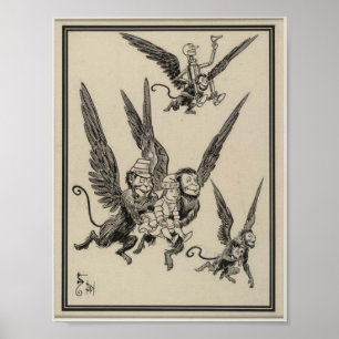 Poster Macacos do vôo