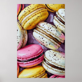 Poster Macaron Wall Art