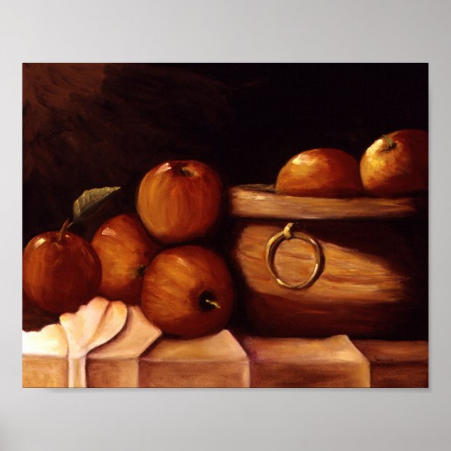 Póster Maçãs (Frente)