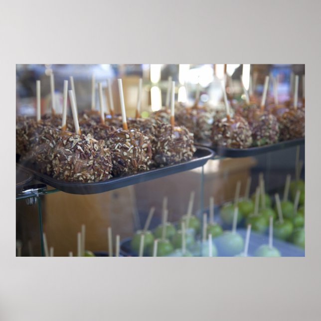 Póster Maçãs Carmel, Pioneer Square, Seattle (Frente)