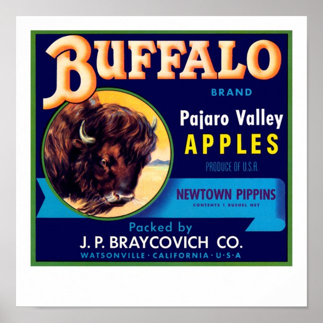 Poster Maçãs de Buffalo (Frente)