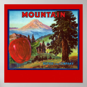 Poster Maçãs De Montanha