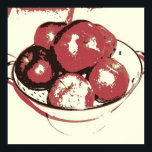 Póster Maçãs de pop<br><div class="desc">poster de maçã</div>