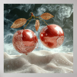 Poster Maçãs vermelhas