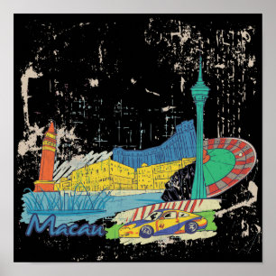 Póster Macau