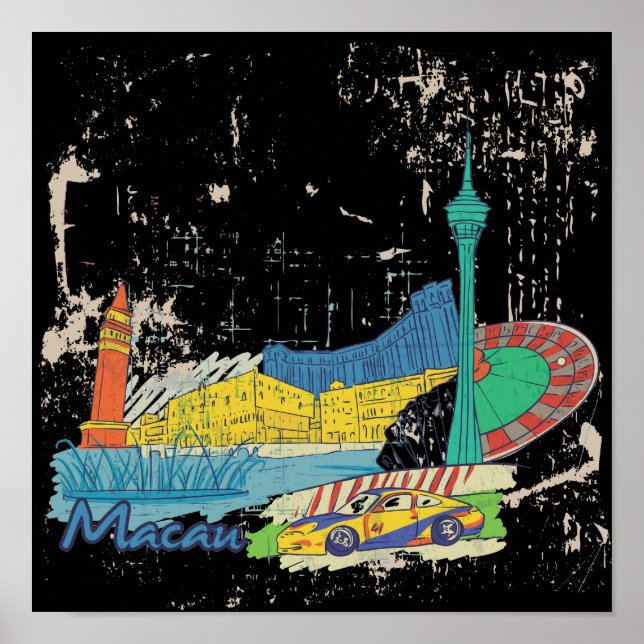 Póster Macau (Frente)