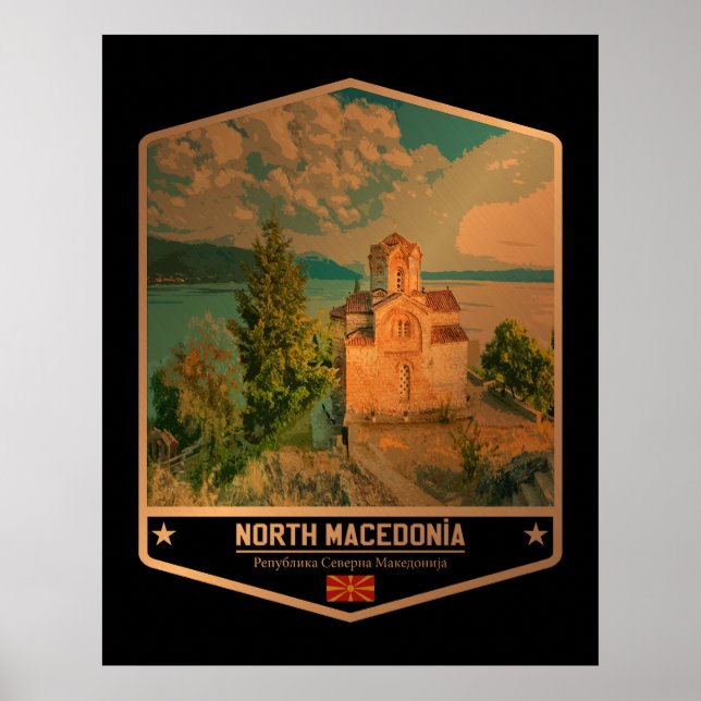 Poster Macedônia do Norte (Frente)
