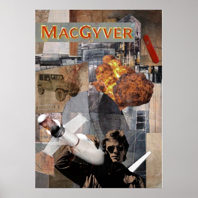 Poster MacGyver (Frente)