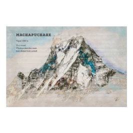 Póster Machapuchare