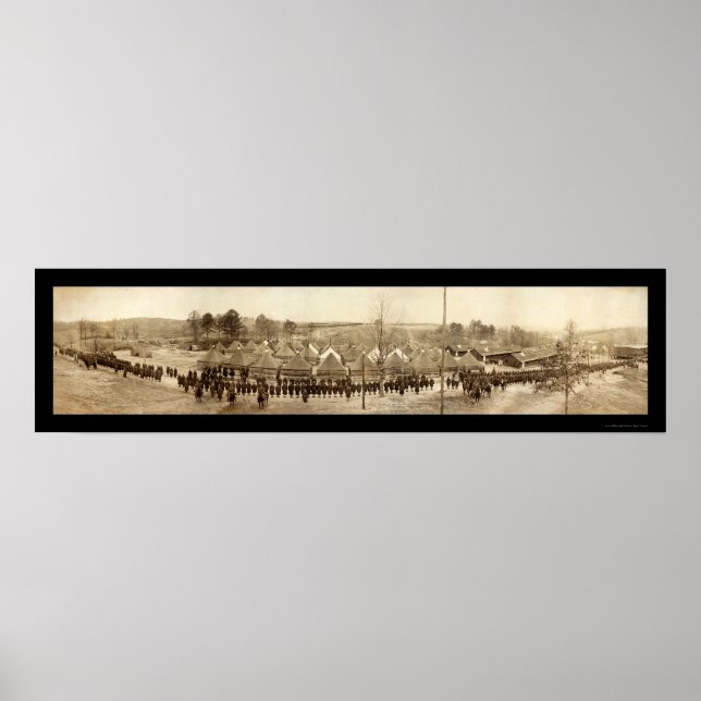 Póster Machine Gun Battalion Photo 1918 (Frente)