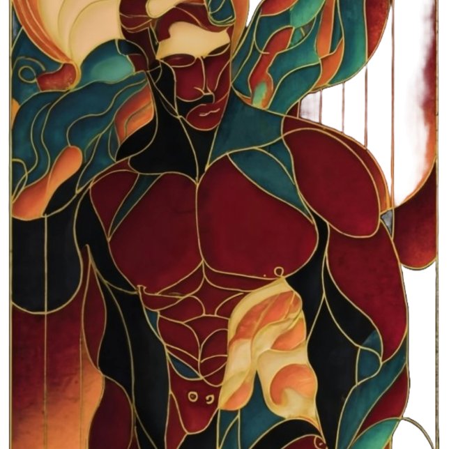 Póster macho man puro ilustração arte (Criador carregado)