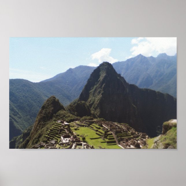 Poster Machu Picchu (Frente)