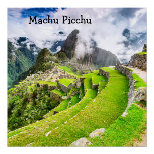 Póster Machu Picchu, Cusco - Peru