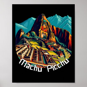 Poster Machu Picchu Cusco Peru Trilha Inca Machu Picchu