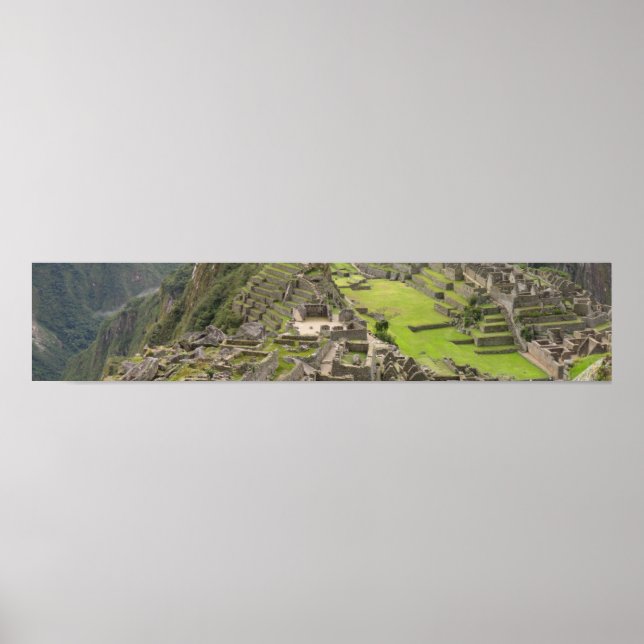 Póster Machu Picchu Panorama (Frente)