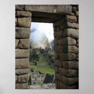 Poster Machu Picchu, Peru
