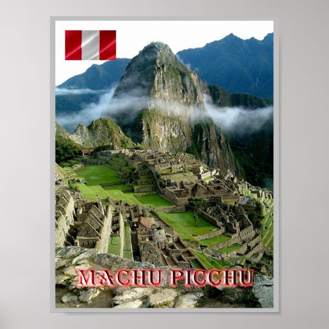 Poster Machu Picchu - Peru - (Frente)