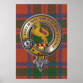 Poster MacIntosh Tartan e Crachá