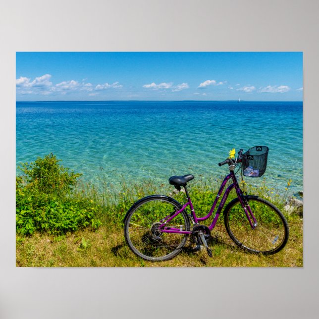 Poster Mackinac Island Bike (Frente)