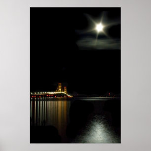 Póster Mackinac na meia-noite