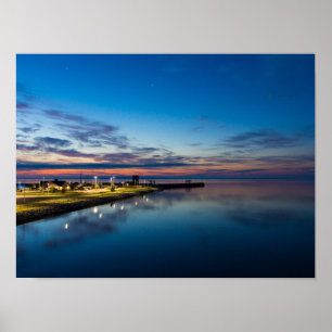 Poster Mackinaw City Dawn
