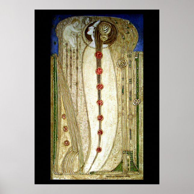 Poster Mackintosh - Decor de la Salle a Manger (1) (Frente)