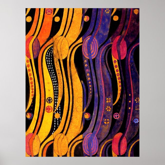 Póster Mackintosh: Tulipas Design (Frente)